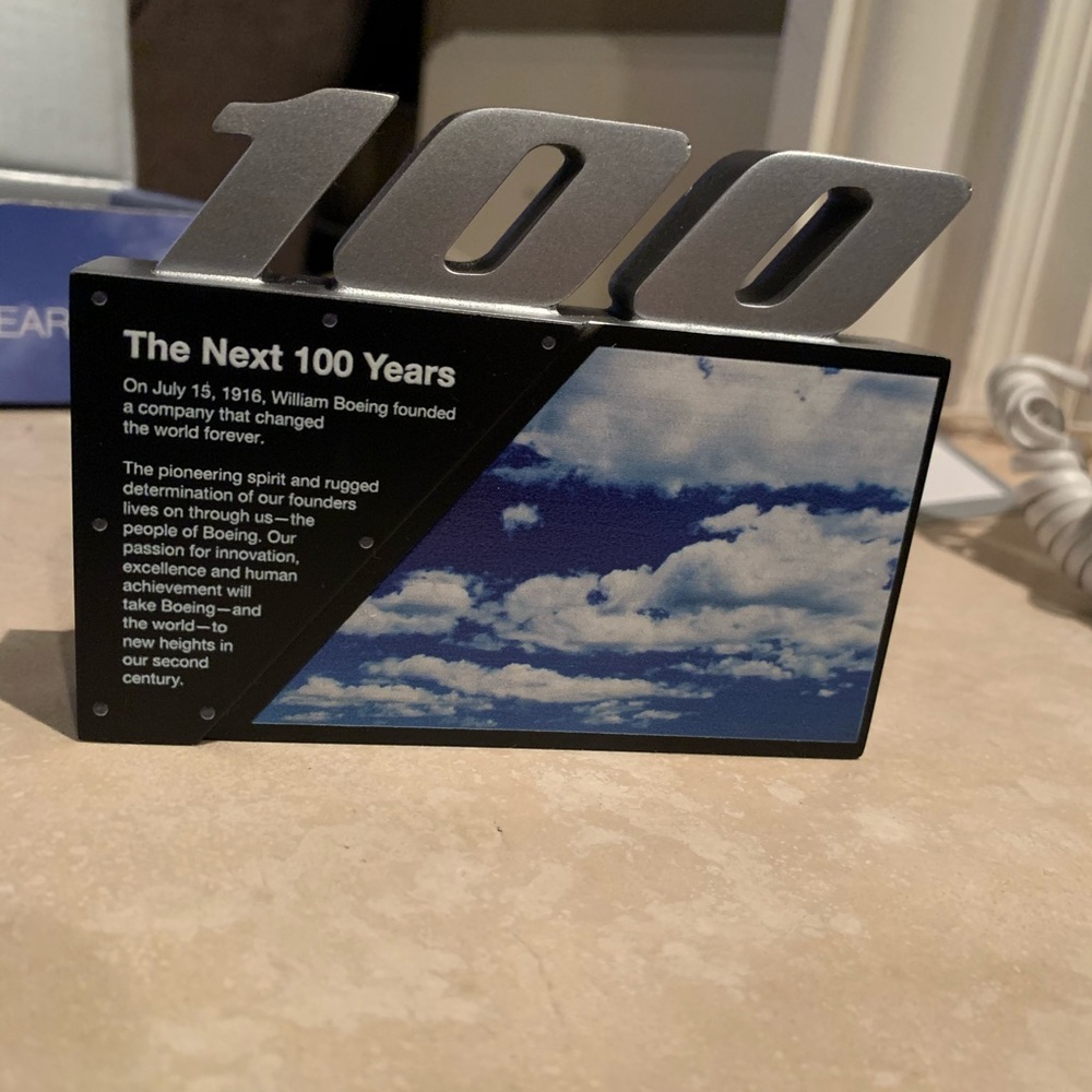 Boeing Paperweight